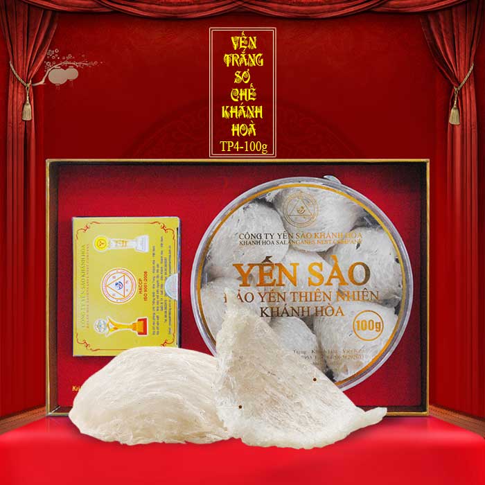 Yến nguyên tổ Khánh Hòa hộp 100g TP4-Y004 a00