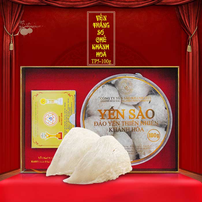 Yến nguyên tổ Khánh Hòa hộp 100g TP5 Y005 A00