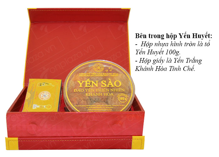 Yến hồng nguyên chiếc Khánh Hòa hộp 100g-Y007 ảnh3