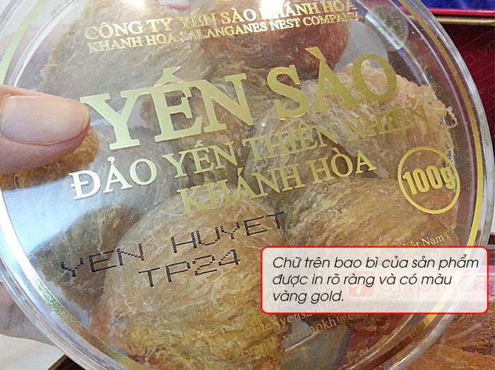 Yến hồng nguyên chiếc Khánh Hòa hộp 100g-Y007 ảnh8