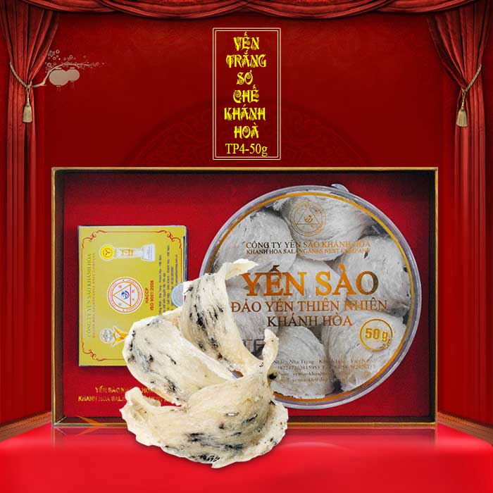 Yến nguyên tổ Khánh Hòa hộp 50g TP4 Y009 a0