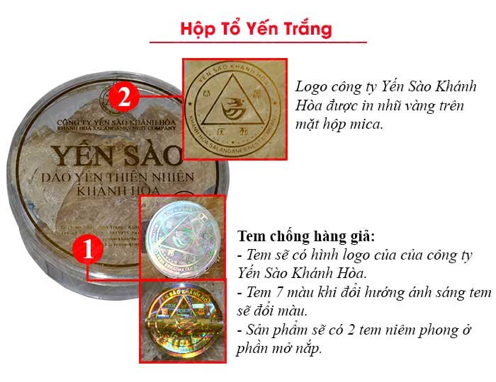 Mã Y010 Yến Khánh Hòa sơ chế hộp 50g TP3 (053) ANh 3