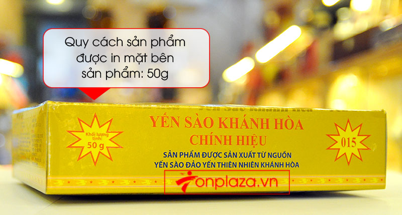 Quà biếu yến trắng tinh chế cao cấp Khánh Hòa hộp 50g (H015) Y013 7