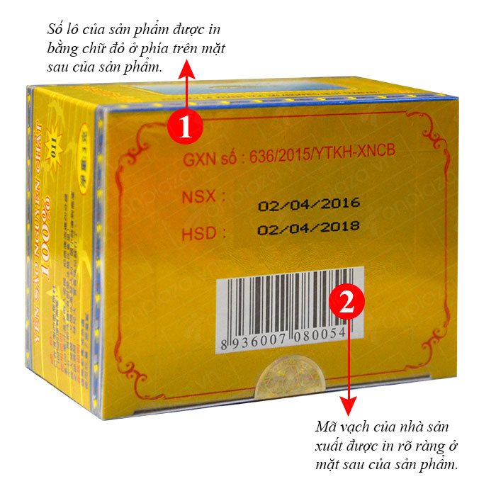 Yến trắng tinh chế Khánh Hòa hộp 5g Y015 a3