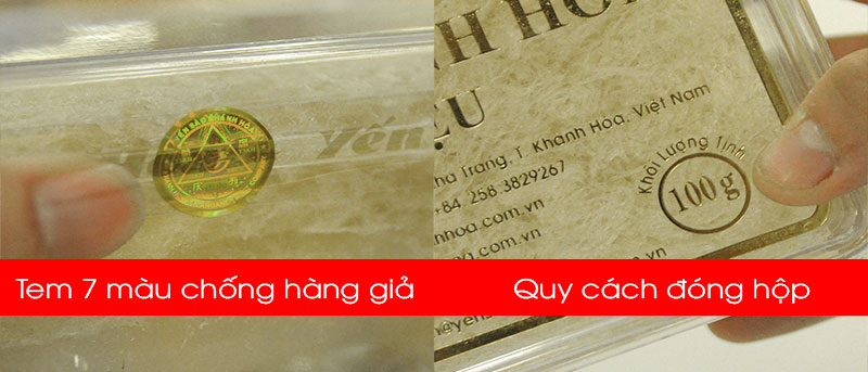 Quà biếu yến trắng tinh chế Khánh Hòa quà tặng 100g (H014G) Y017 9