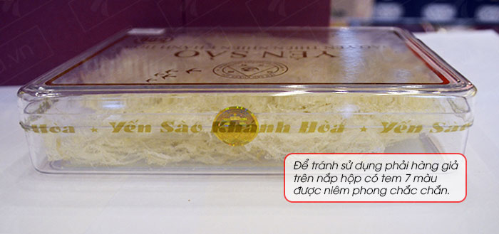  Yến trắng tinh chế hộp quà tặng 50g Y018 A9