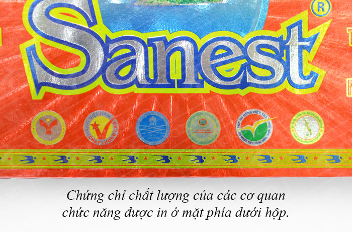 Nước yến sanest đường phèn 8l0/ hop 7