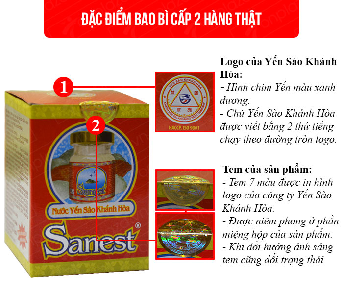 Lọ Nước yến Sanest không đường Y029 - 1