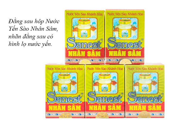 Nước yến sanest nhân sâm 70ml 1 lọ-Y031-ảnh1