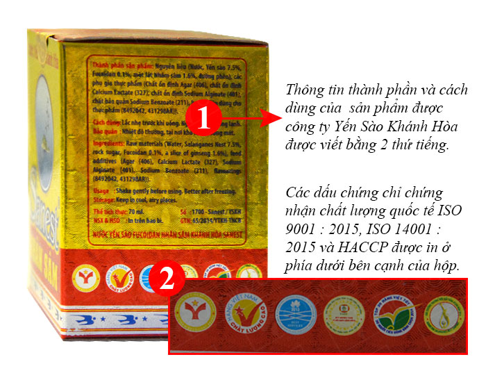 Nước yến sanest nhân sâm 70ml 1 lọ-Y031-ảnh3