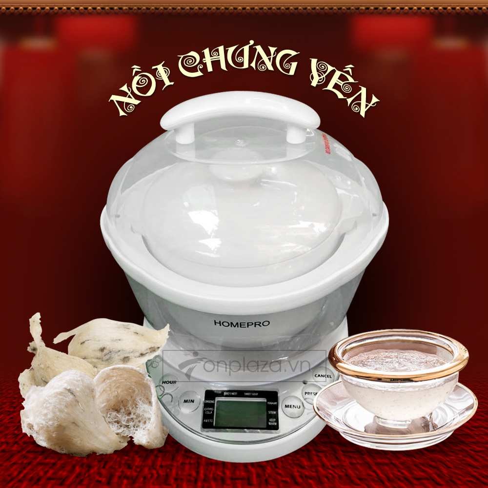 Nồi Chưng Yến Điện tử HomePro-Y039 ảnh1