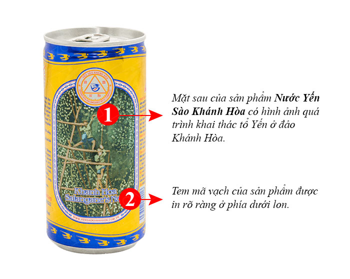 Nước yến Sanest dạng lon (190ml/lon) -Y052 ảnh2