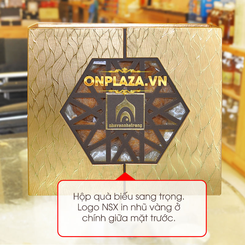 Hộp quà biếu tổ yến huyết tinh chế thượng hạng loại 100g Y061 2