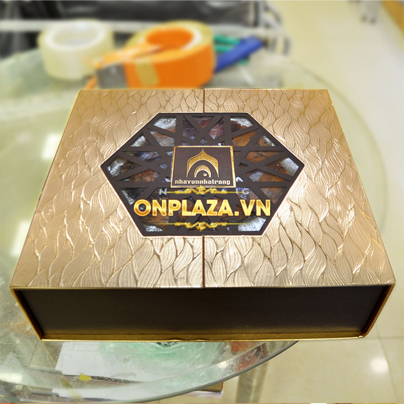 Hộp quà biếu tổ yến huyết tinh chế thượng hạng loại 100g Y061 3