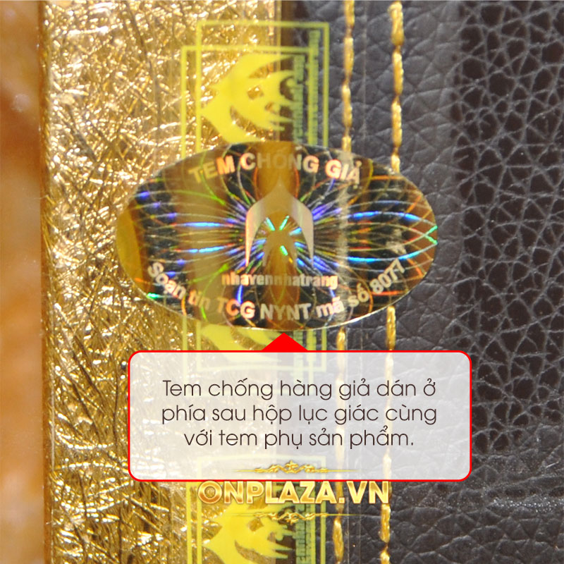 Hộp quà biếu tổ yến huyết tinh chế thượng hạng loại 100g Y061 8