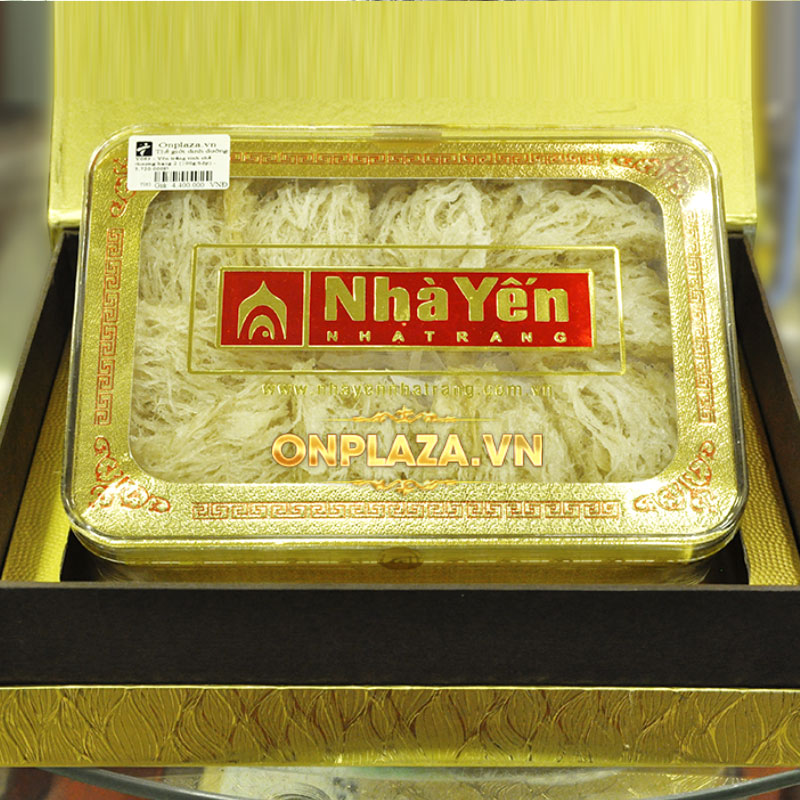 Hộp quà biếu tổ yến trắng tinh chế thượng hạng cao cấp loại 1 hộp 100g Y063 3