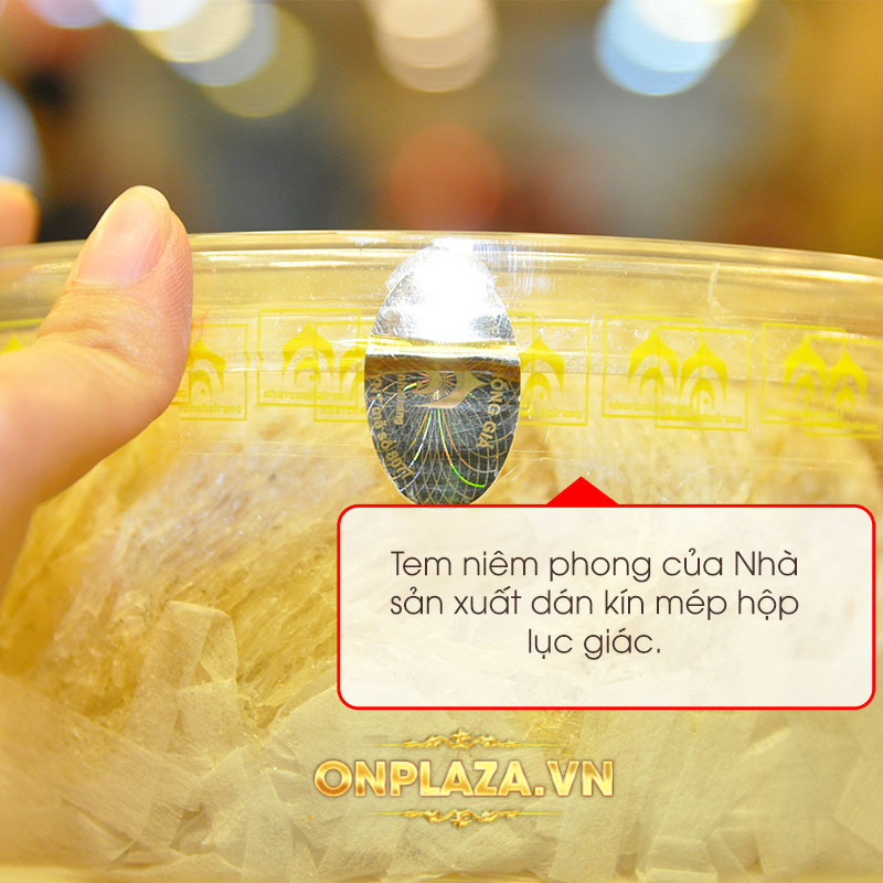 Tổ yến trắng sơ chế Thượng hạng Nhà Yến (100g/hộp) - Y066 ảnh6