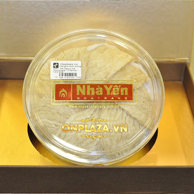 Tổ yến trắng sơ chế Nhà Yến Thượng hạng 2 (100g/hộp)-Y067 ảnh3