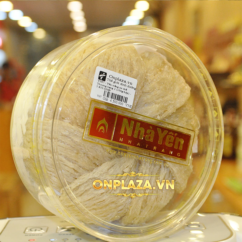 Tổ yến trắng sơ chế Nhà Yến Thượng hạng 2 (100g/hộp)-Y067 ảnh5