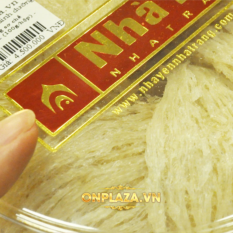 Tổ yến trắng sơ chế Nhà Yến Thượng hạng 2 (100g/hộp)-Y067 ảnh7