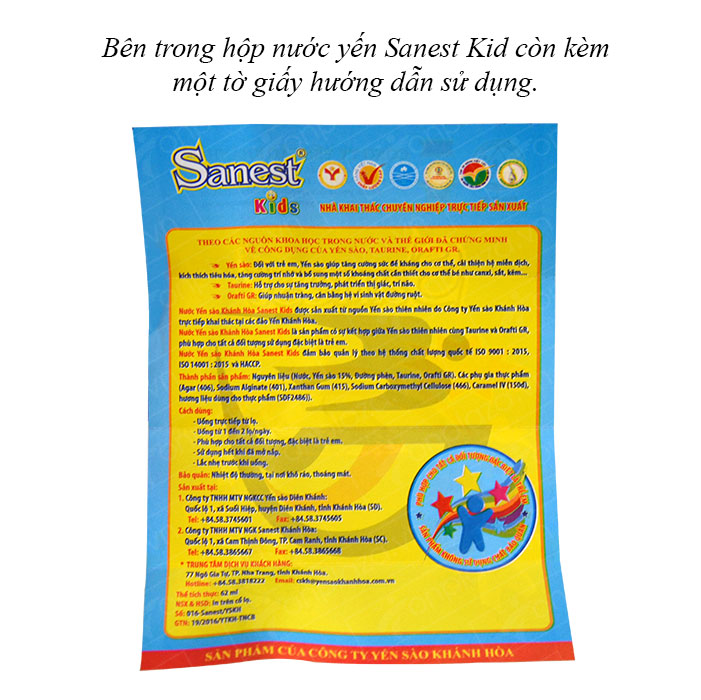 Nước yến sào sanest trẻ em 1 lọ-Y071-ảnh8