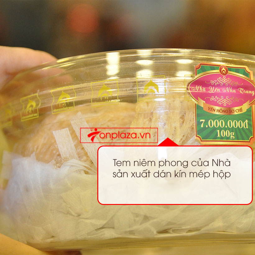 Tổ yến hồng sơ chế thượng hạng (100gr/hộp) -Y073 a6