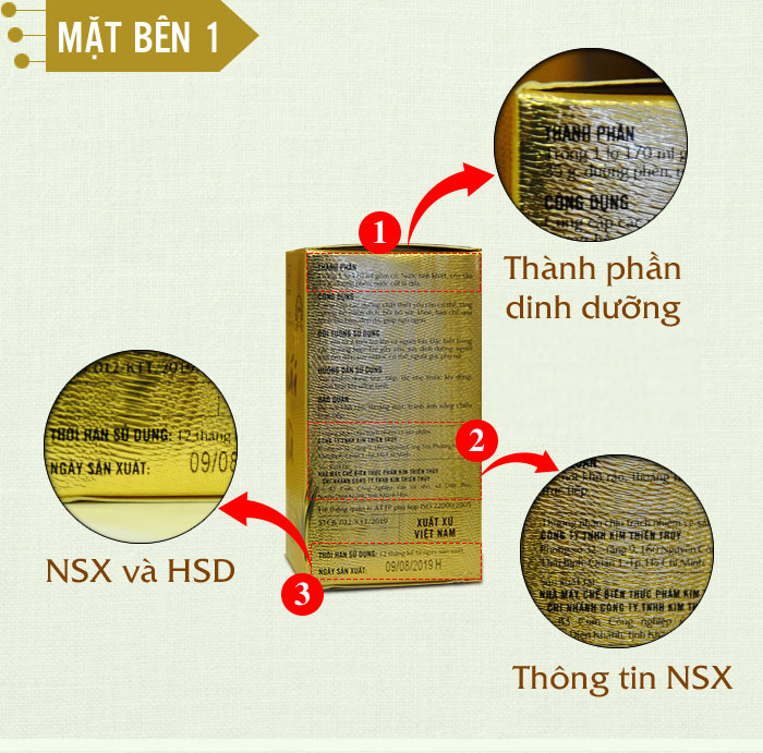 Nước yến Thái Hà chưng đường phèn -Y074 a6