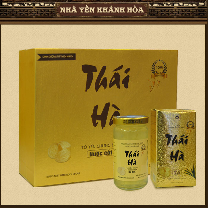 Nước yến Thái Hà chưng đường phèn -Y074 a00