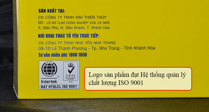 Nước yến sào Thiên Thủy có đường vị lá dứa loại 6 lọ-Y075 a5