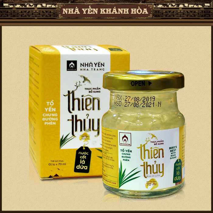 Nước yến thiên thủy có đường vị lá dứa Y079 a0