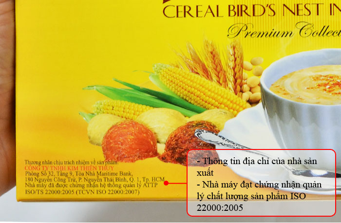 Hộp quà tặng cao cấp bột ngũ cốc yến sào Pipi hộp 20 gói Y084 2