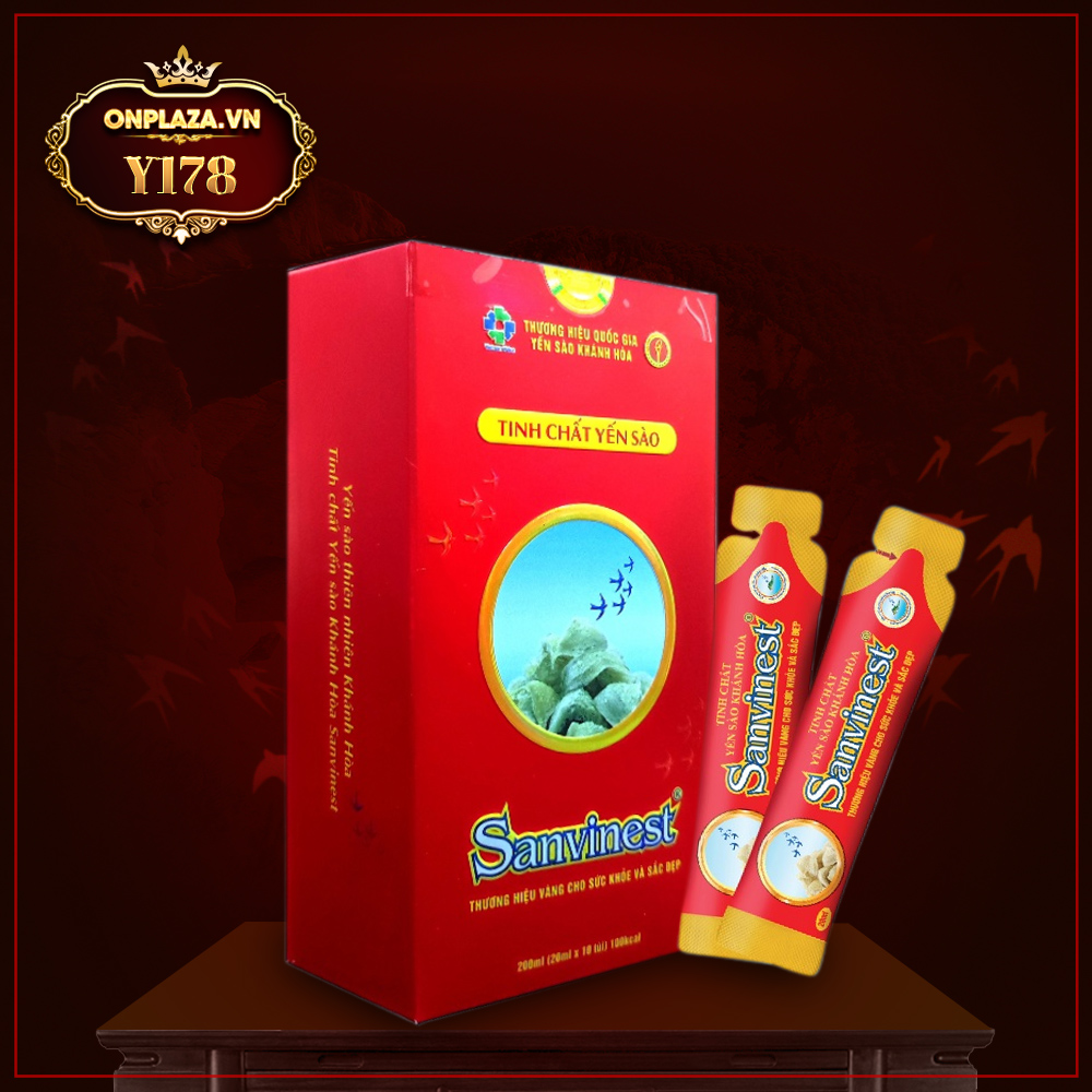 Hộp quà tinh chất yến sào Khánh Hòa Sanvinest Y178