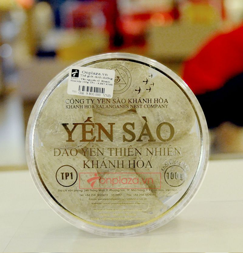 Yến nguyên tổ Khánh Hòa hộp 100g TP1-Y001 ảnh9